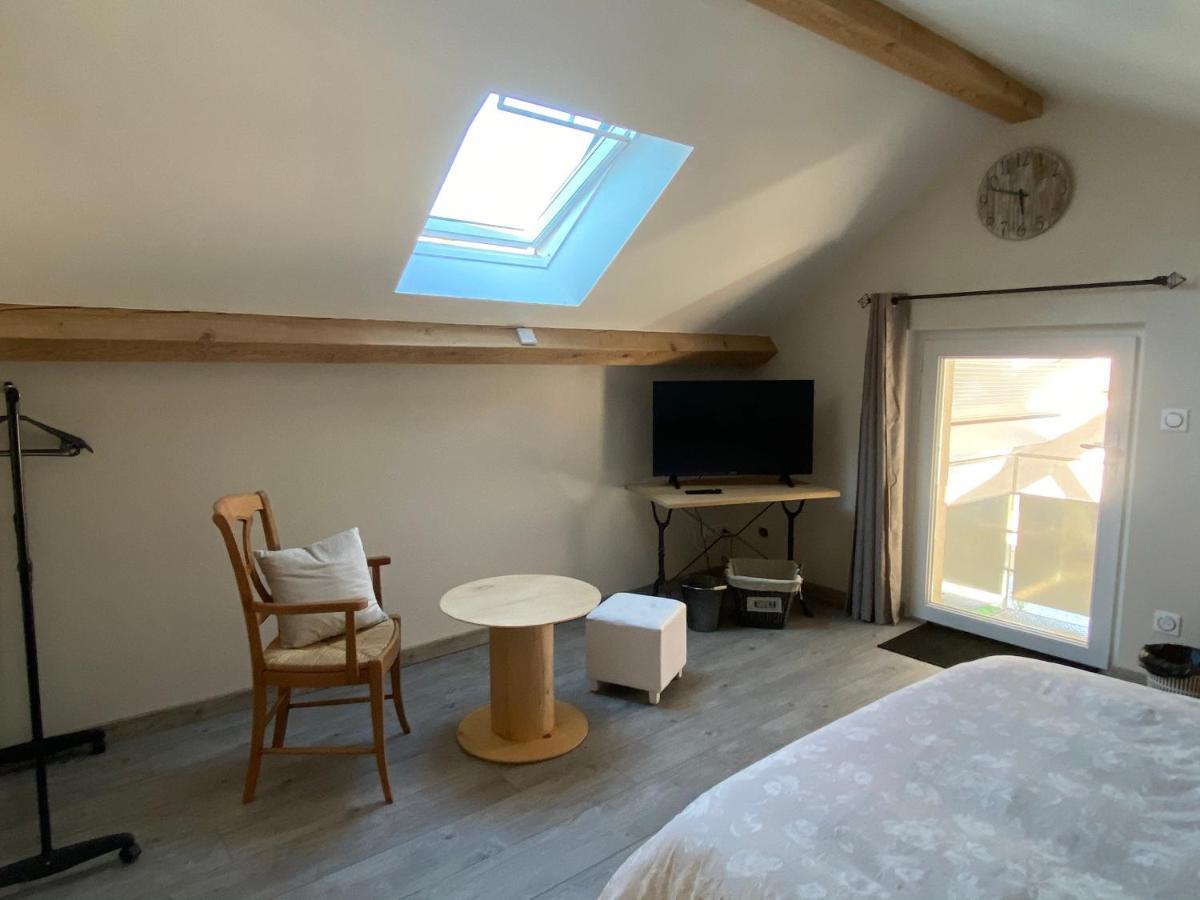 Chambre Privative Chez Toutoune Fontainebrux Экстерьер фото